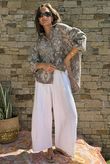 Hush Pillow Cotton Bandana B Boyfriend Shirt Mocha